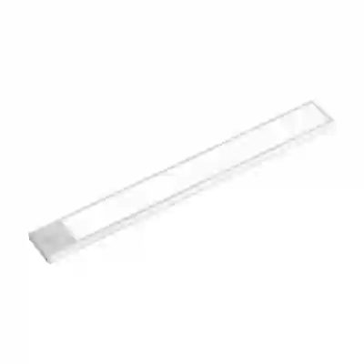 Lampa LED mobilier 1.5W argintie cu senzor alb cald
