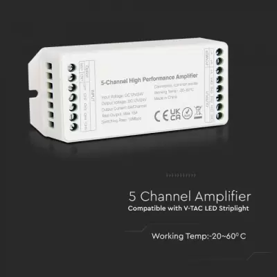 Amplificator 5 canale pentru banda LED