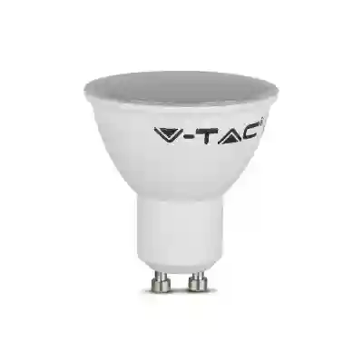 Bec spot LED 4.5W GU10 SMD corp alb plastic Alb natural