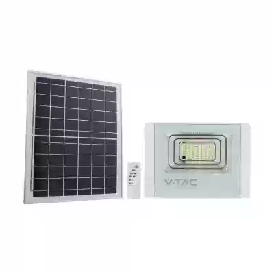 Proiector 20W LED Solar 6400K corp alb