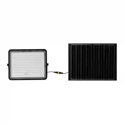 Proiector 20W LED Solar 4000K baterie inlocuibila cablu 3m corp negru 