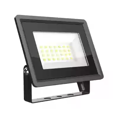 Proiector LED F-Series 20W corp negru Alb cald