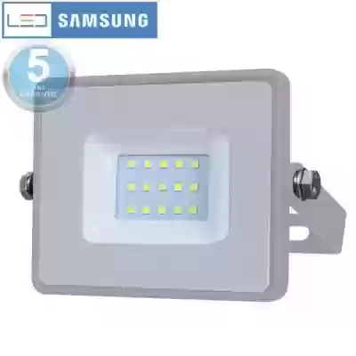 Proiector LED chip Samsung 10W corp gri Alb natural