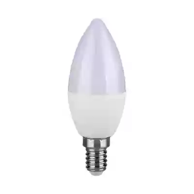 Bec LED chip Samsung 5.5W E14 Tip lumanare Alb cald dimabil