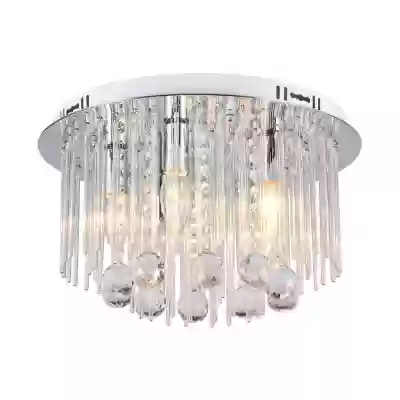 Plafoniera LED designer Crystal 5xE14