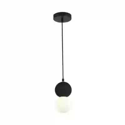 Pendant LED designer alb-negru G9