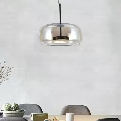 Pendant LED designer 6W  metal+sticla D350*H170 3000K