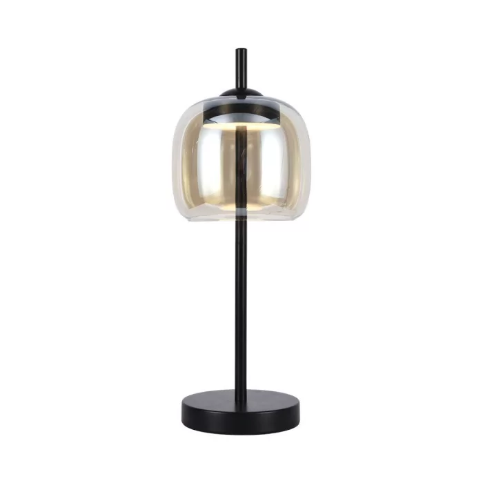 Lampa de masa designer metal+sticla 3000K