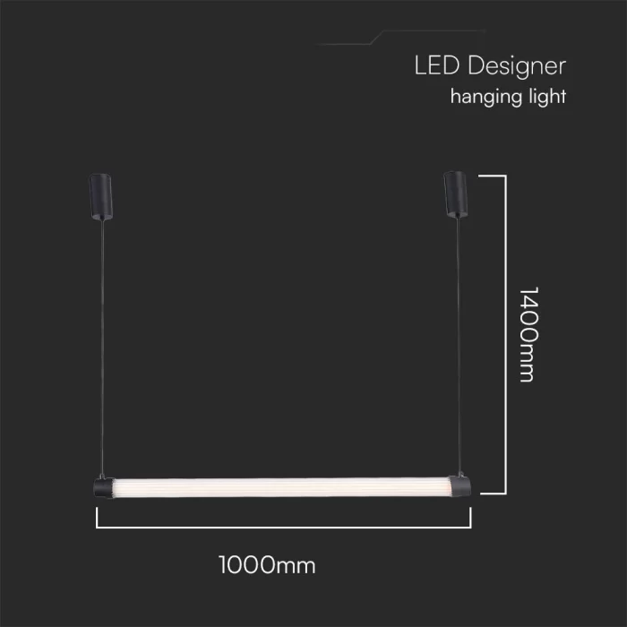 Pendant LED designer 10W orizontal