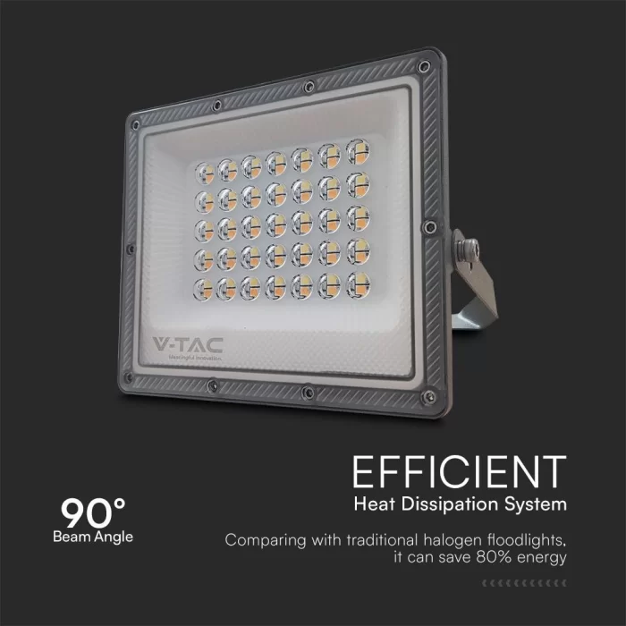 Proiector LED 30W CCT 3in1 corp gri