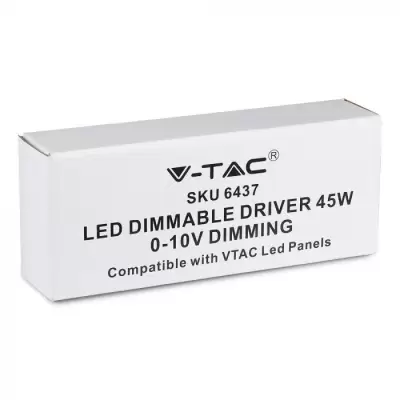 Alimentator dimabil 0-10V 45W pentru panou LED