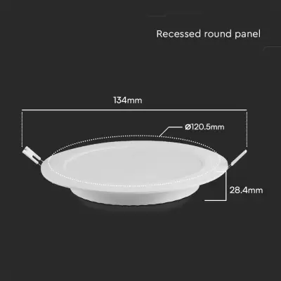 Spot LED chip Samsung incastrat 6W - patrat 4000K