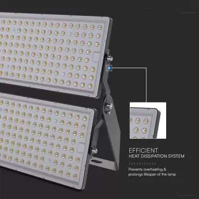 Proiector LED 500W chip Samsung Super High Power cablu 1m Alb natural