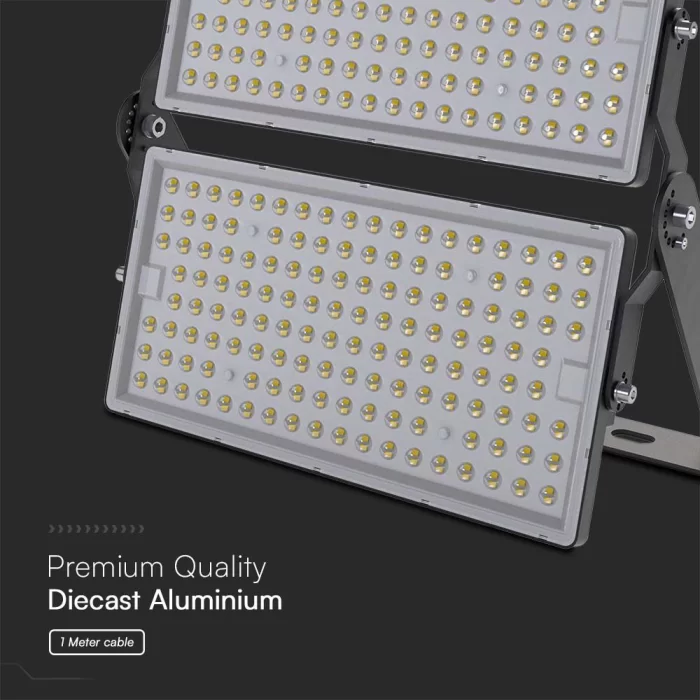 Proiector LED 500W chip Samsung Super High Power cablu 1m Alb natural